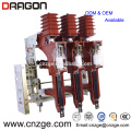 FZRN25A-12 / T200-31.5 interruptor de carga neumático de alto voltaje de vacío 12kv